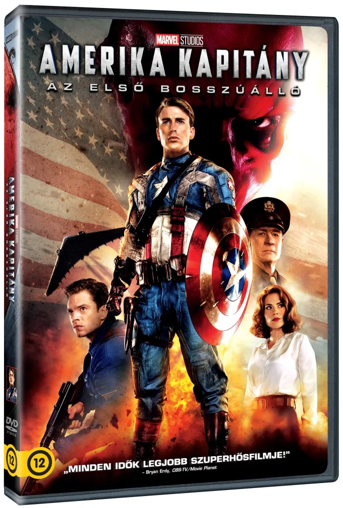 Amerika Kapitány: Az első bosszúálló (DVD)