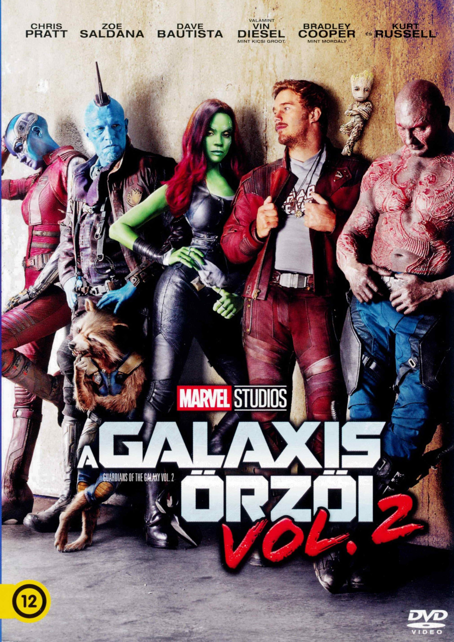 A galaxis őrzői vol. 2. (DVD)