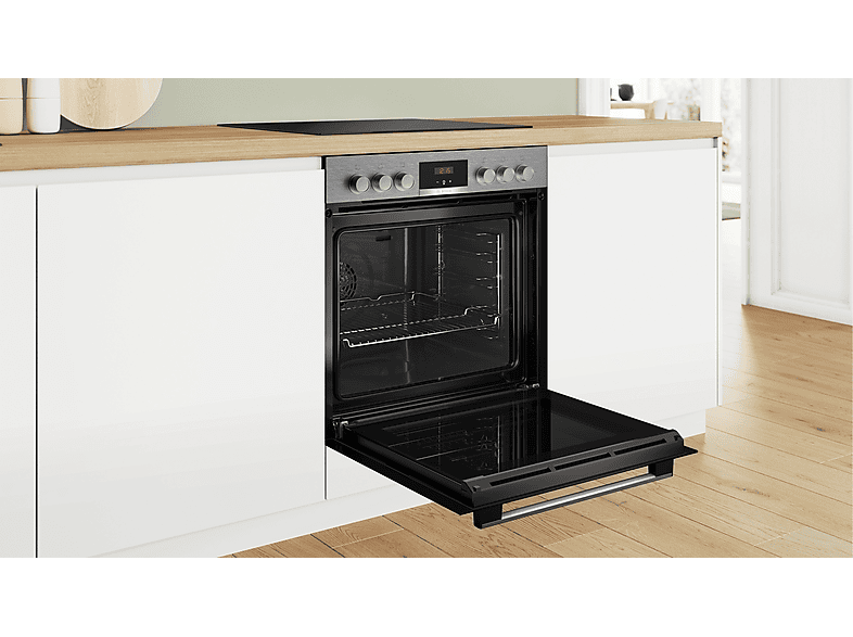 Bosch HEA513BR3 Herd (71 l, Edelstahl, 594 mm breit, A+) — Foto 3 von 5