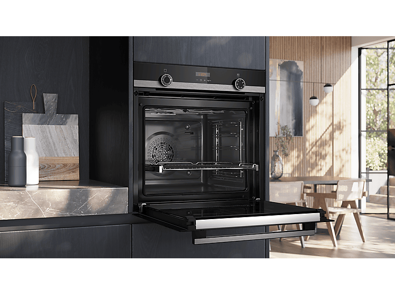 Siemens HQ574AER3 iQ300, Backofen (71 l, Schwarz, 594 mm breit, A+) — Foto 5 von 5