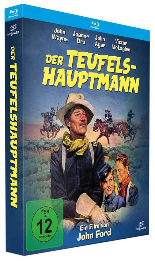 Eine Blu-ray-Hülle für den Film 'Der Teufelshauptmann' mit Filmposter.