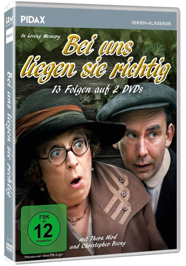 Eine DVD-Hülle mit zwei Personen auf der Vorderseite.