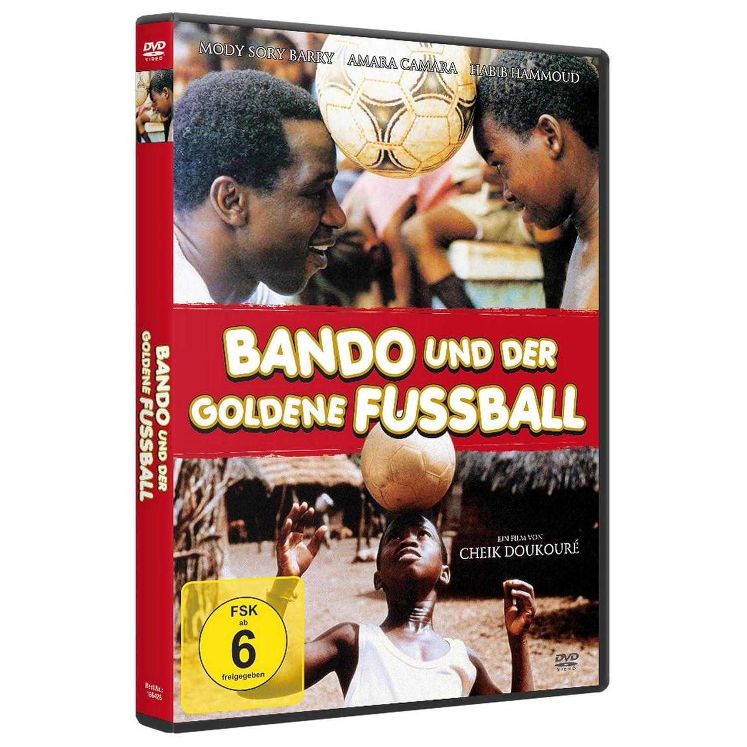Eine DVD-Hülle mit Menschen, die Fußball spielen.