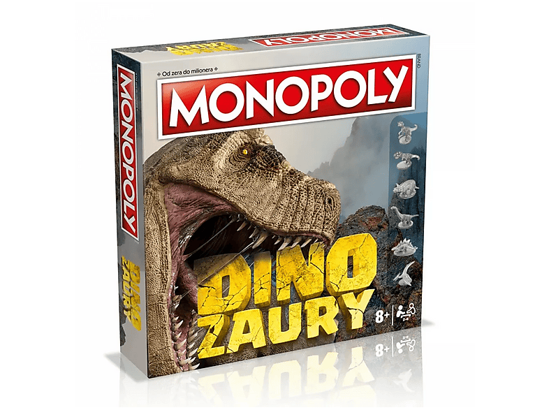 Gra towarzyska WINNING MOVES Monopoly Dinozaury