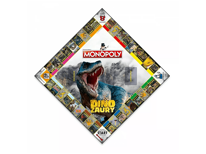 Gra towarzyska WINNING MOVES Monopoly Dinozaury – zdjęcie 3