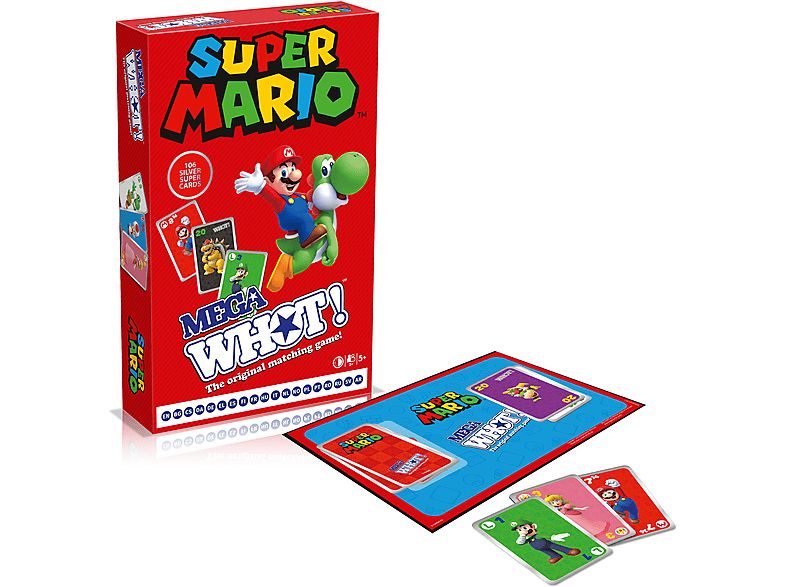 Gra towarzyska WINNING MOVES MEGA WHOT! Super Mario – zdjęcie 3
