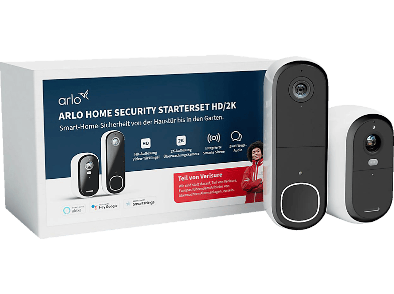 Thumbnail - ARLO Home Security Starterset, Überwachungskamera/Türklingel Bundle