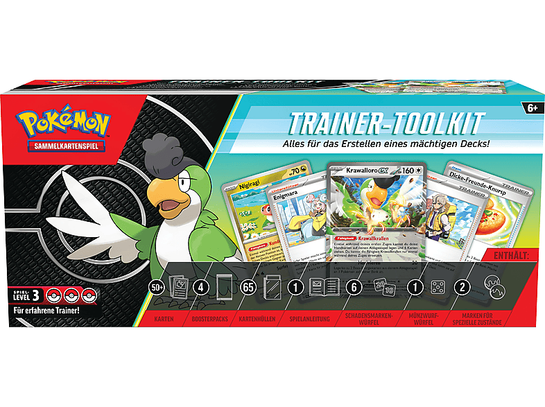 Thumbnail - POKEMON 45905 Pokémon Trainer-Toolkit 2024 DE MBE3 Sammelkarten