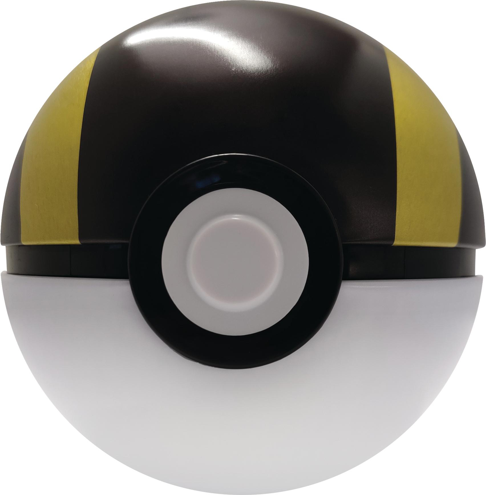 Ein schwarz-weißer Pokémon-Ball.