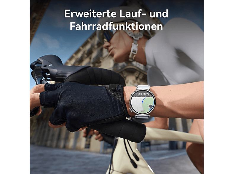 Thumbnail - HUAWEI Watch GT5 46 MM Smartwatch Fluorelastomer, 140-210 mm, Black
