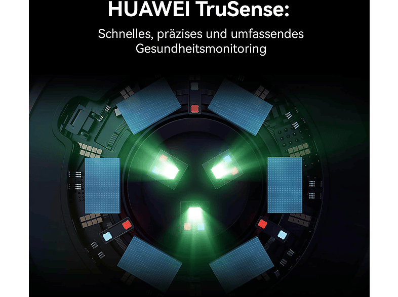 Thumbnail - HUAWEI Watch GT5 46 MM Smartwatch Fluorelastomer, 140-210 mm, Black