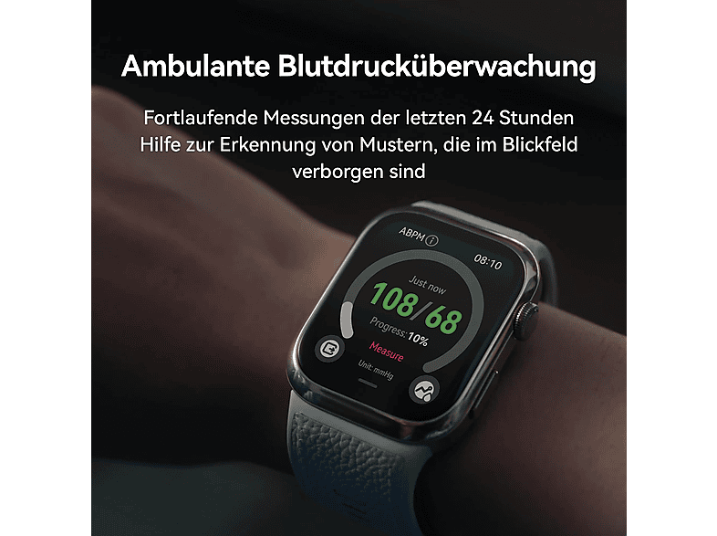 HUAWEI Watch D2 Smartwatch Fluorelastomer, 130-210 mm, Black