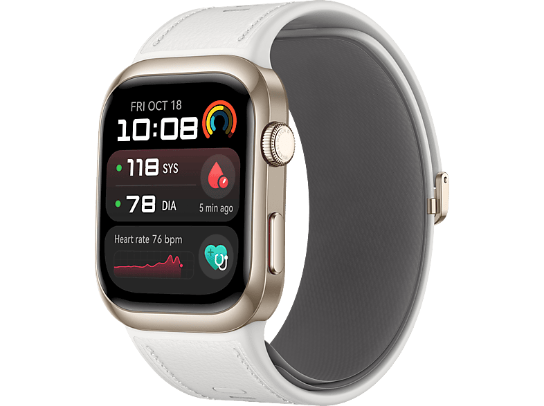 HUAWEI Watch D2 Smartwatch Leder, 130-210 mm, White Composite