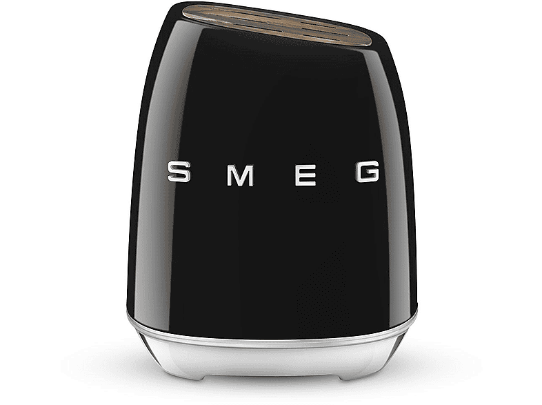 Smeg KBSF 02BL 50' Style Messerblock, 7-tlg. Schwarz — Foto 4 von 4