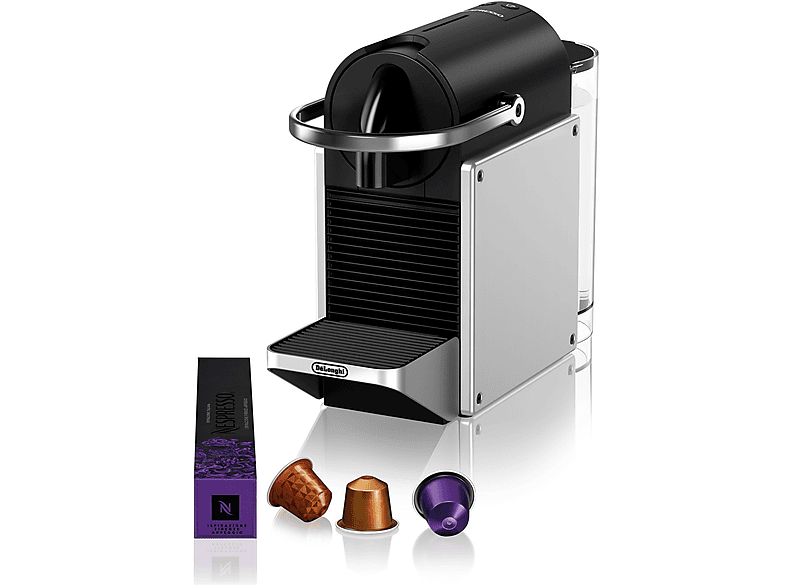 De'Longhi Pixie En127.S Macchina Caffè Capsule, Silver