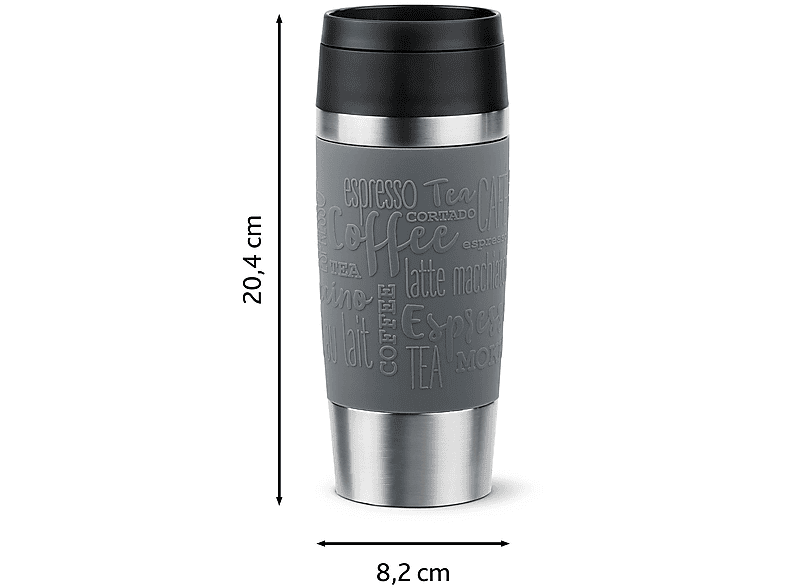 Thumbnail - EMSA N20205 Travel Mug Classic Isolierbecher Grau