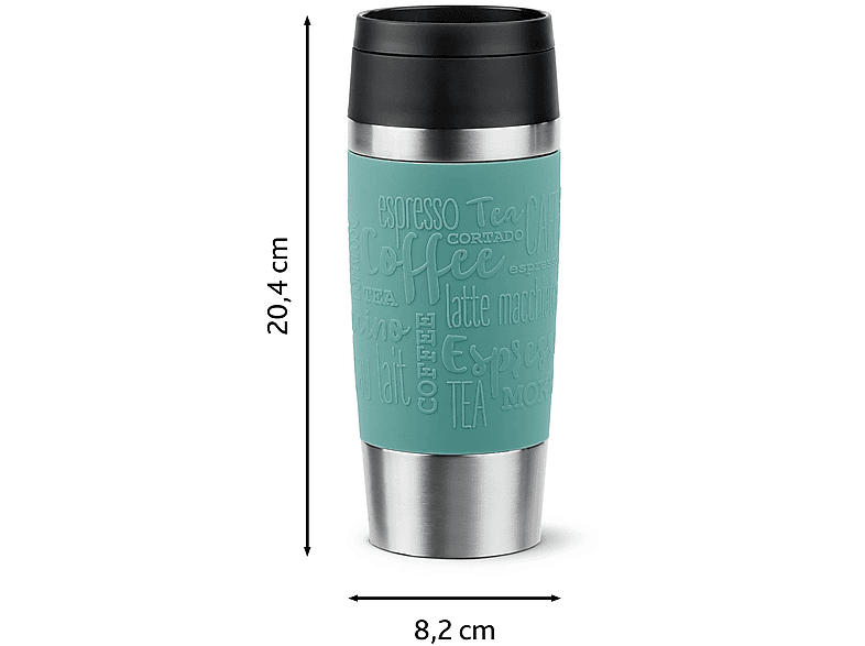 EMSA N20210 Travel Mug Classic Isolierbecher Petrol