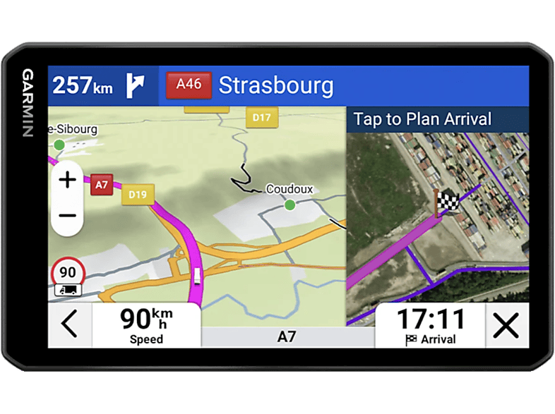 GARMIN dēzl LGV720 MT-S LKW Europa