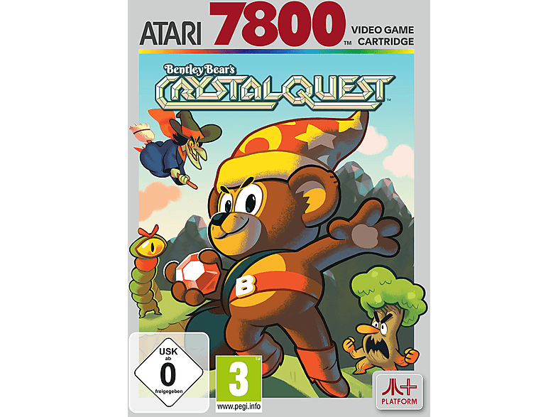 Bentley Bear's Crystal Quest (Atari 7800+) [Cartridge]