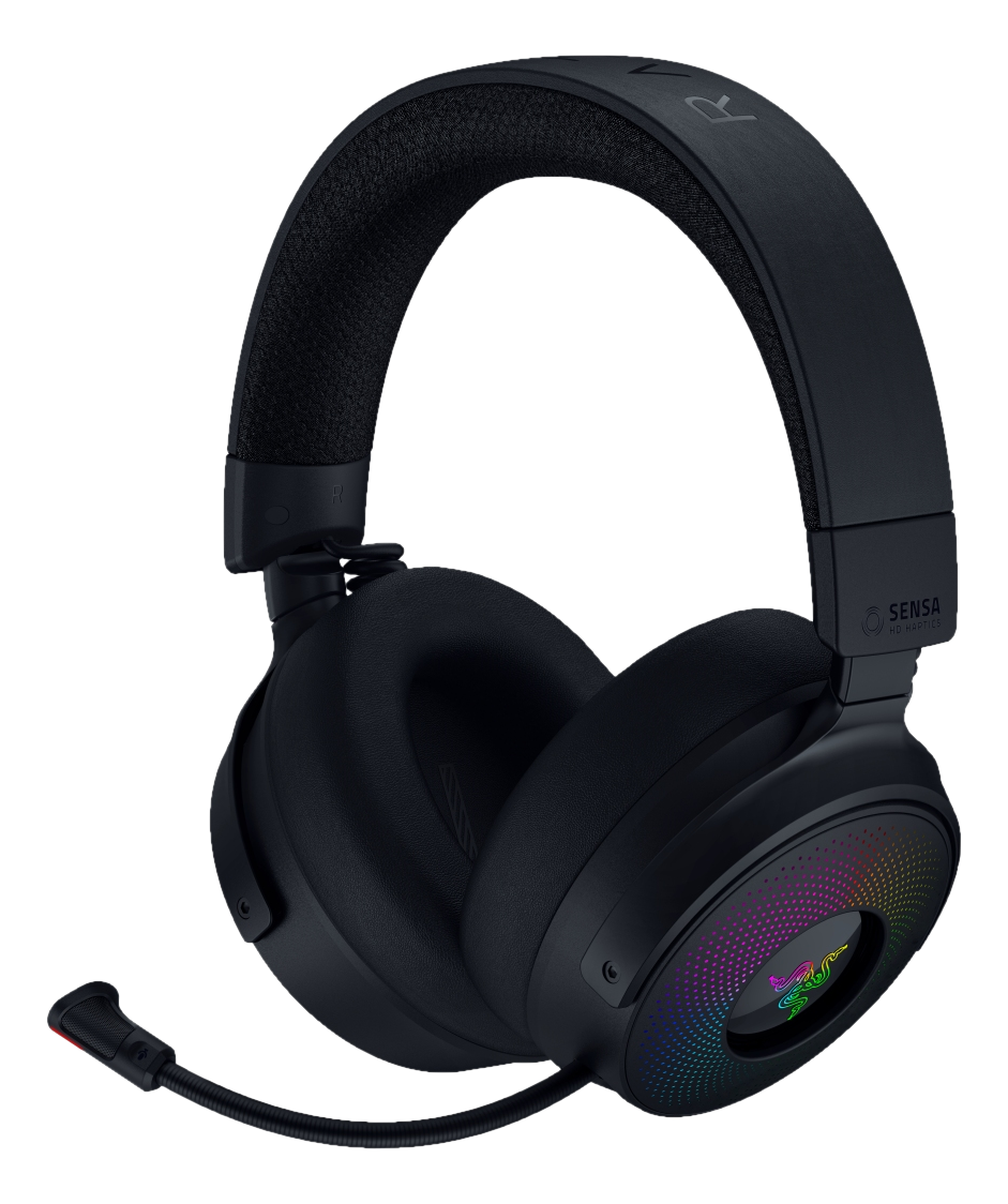 ヘッドホン Razer Kraken V4 Pro RAZER Kraken V4 Pro, Over-ear Gaming Headset Bluetooth Schwarz