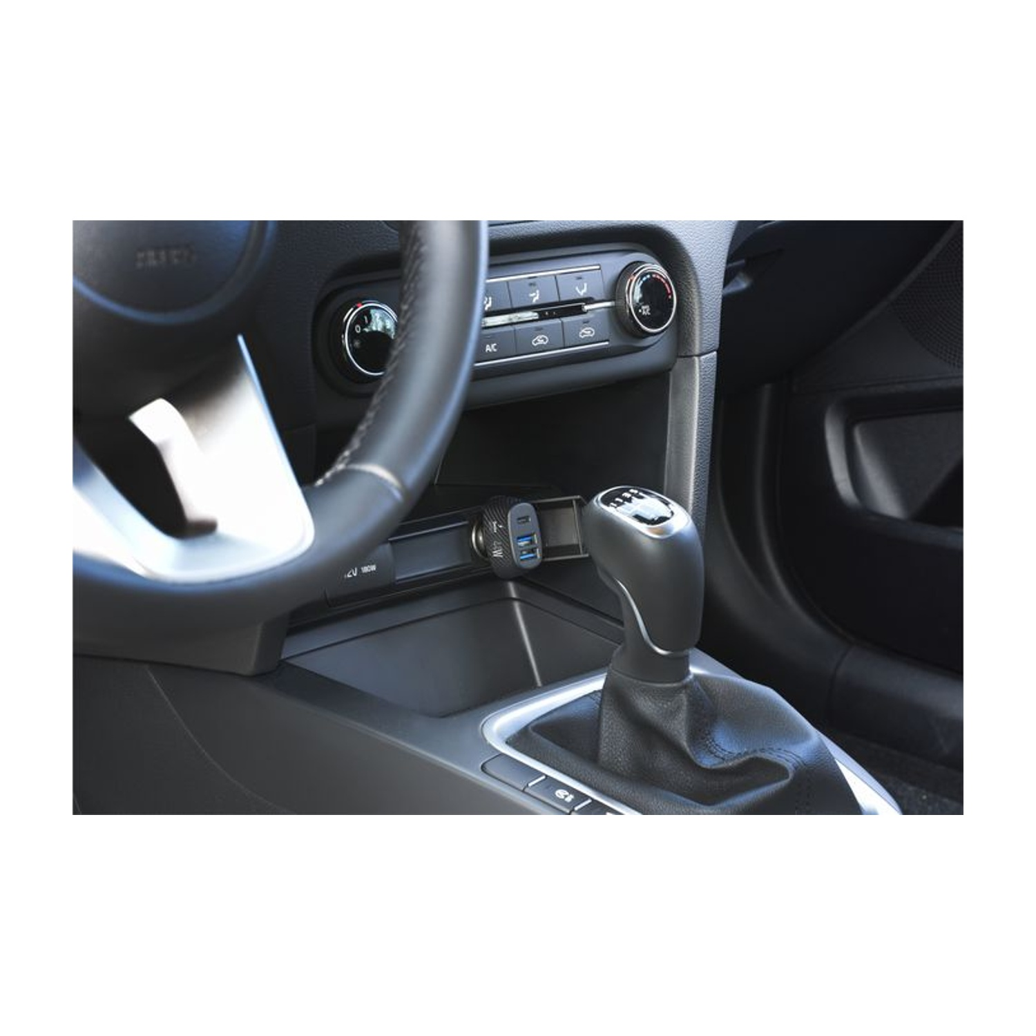 Caricabatteria Da Auto Portatile Universale - Colore Rosa, Compatibile Con Accendisigari