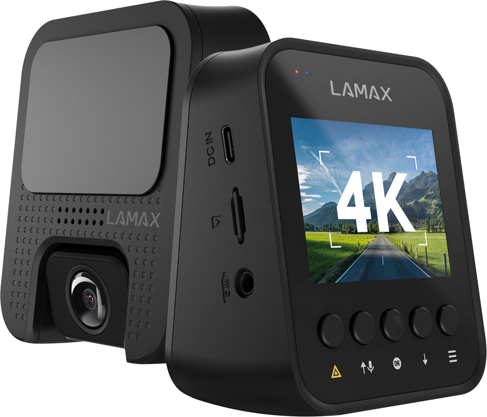 LAMAX F10 GPS 4K Autós menetrögzítő kamera (LXCDMF10G4KBA)