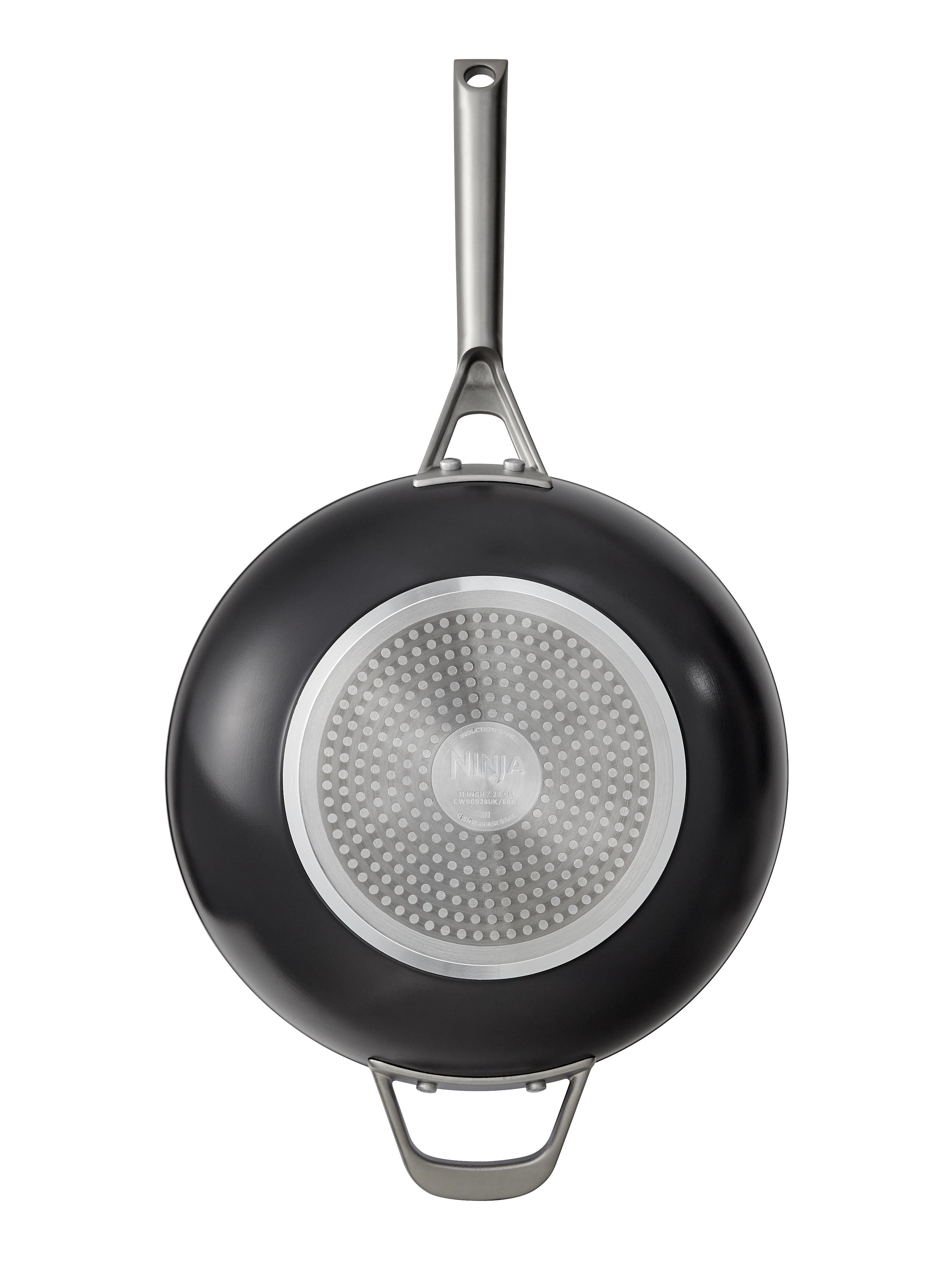 NINJA CW90928DE Premium Keramik Wokpfanne (Aluminium, Beschichtung: Keramik, 28 cm)