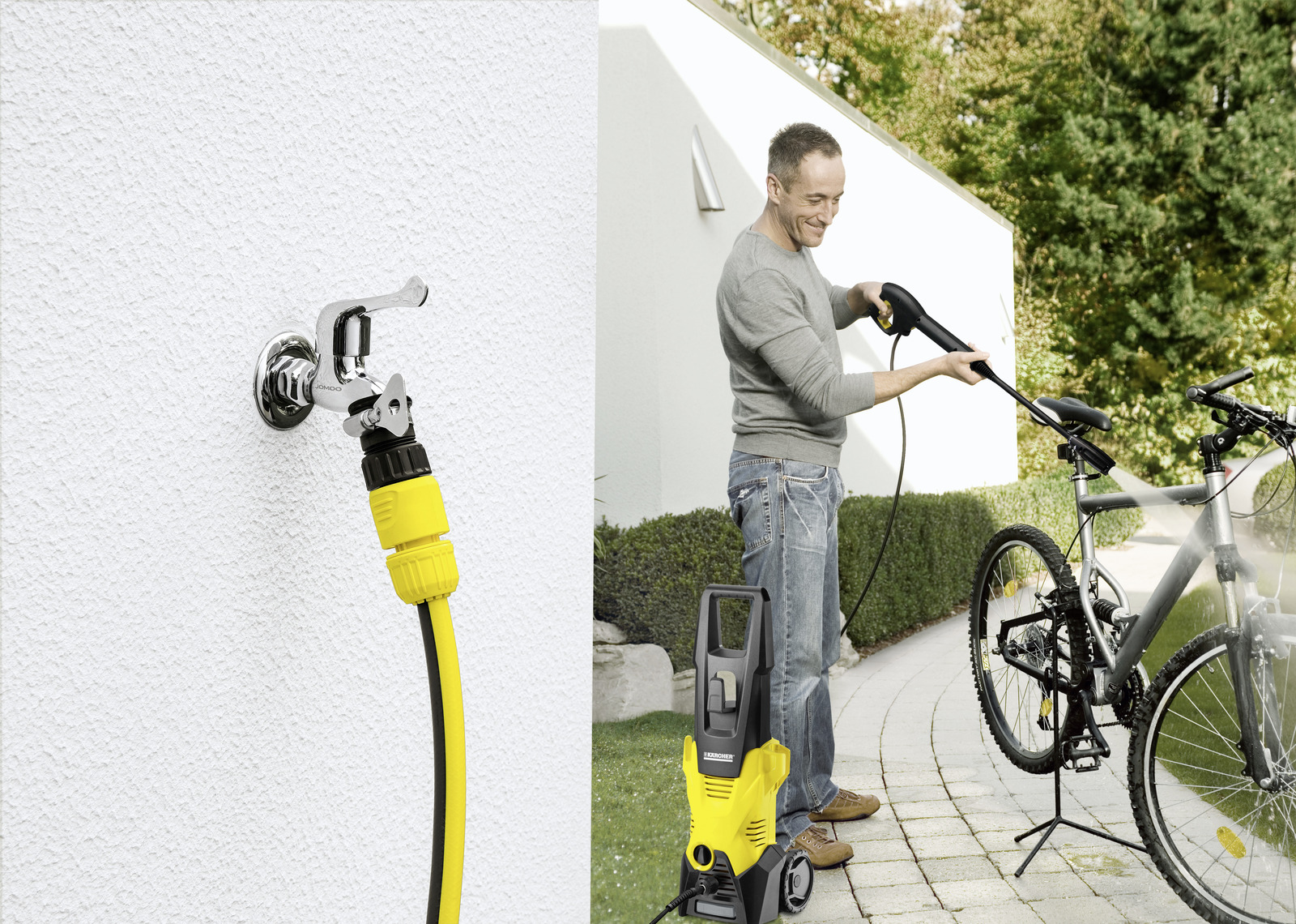 KARCHER K 3 EU Basınçlı Yıkama Makinesi Sarı