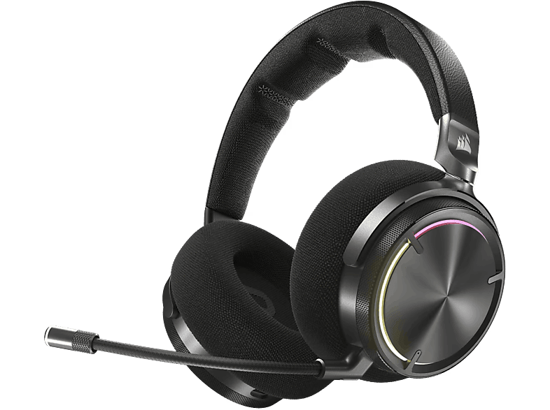 Corsair Virtuoso Max Wireless, Supraaurales, Cancelación de ruido, Bluetooth, Con micrófono, Carbón