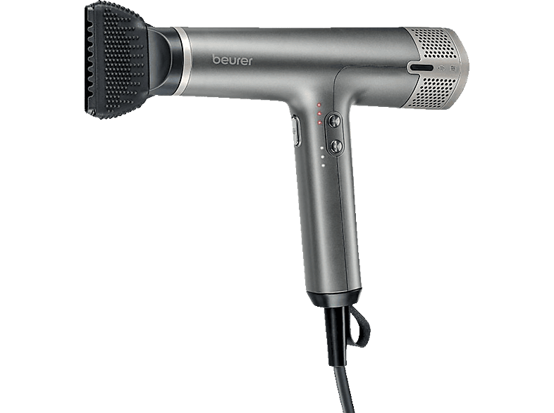 BEURER HC 2 R GLAMOUR+ Haartrockner Haartrockner Grau (1500 Watt)