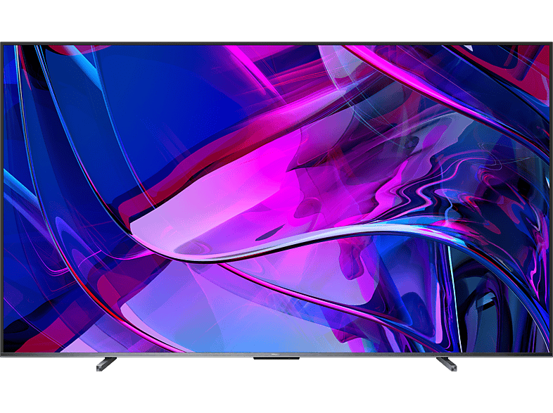 HISENSE 100U7KQ 4K UHD Smart Mini-LED ULED televízió, sötétszürke, 254 cm