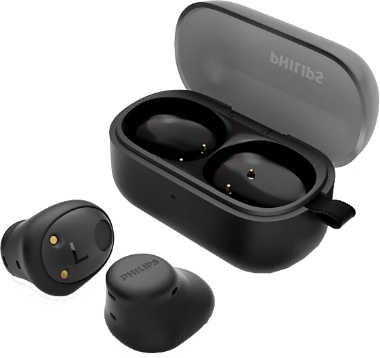 PHILIPS TAT2149BK TWS Bluetooth fülhallgató mikrofonnal, fekete