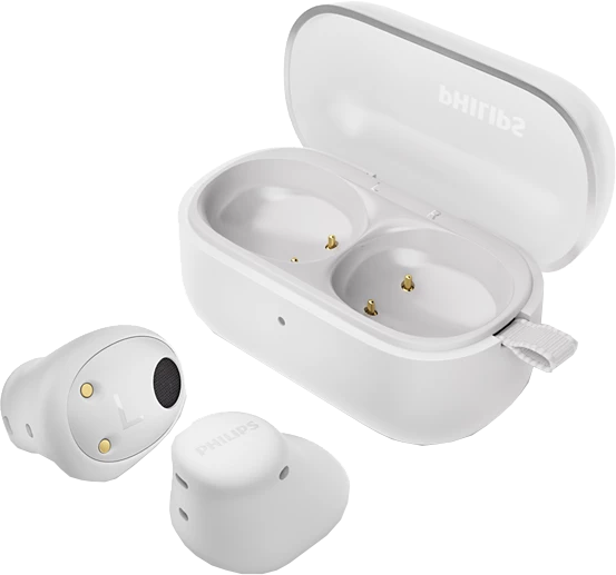 PHILIPS TAT2149WT TWS Bluetooth fülhallgató mikrofonnal, fehér