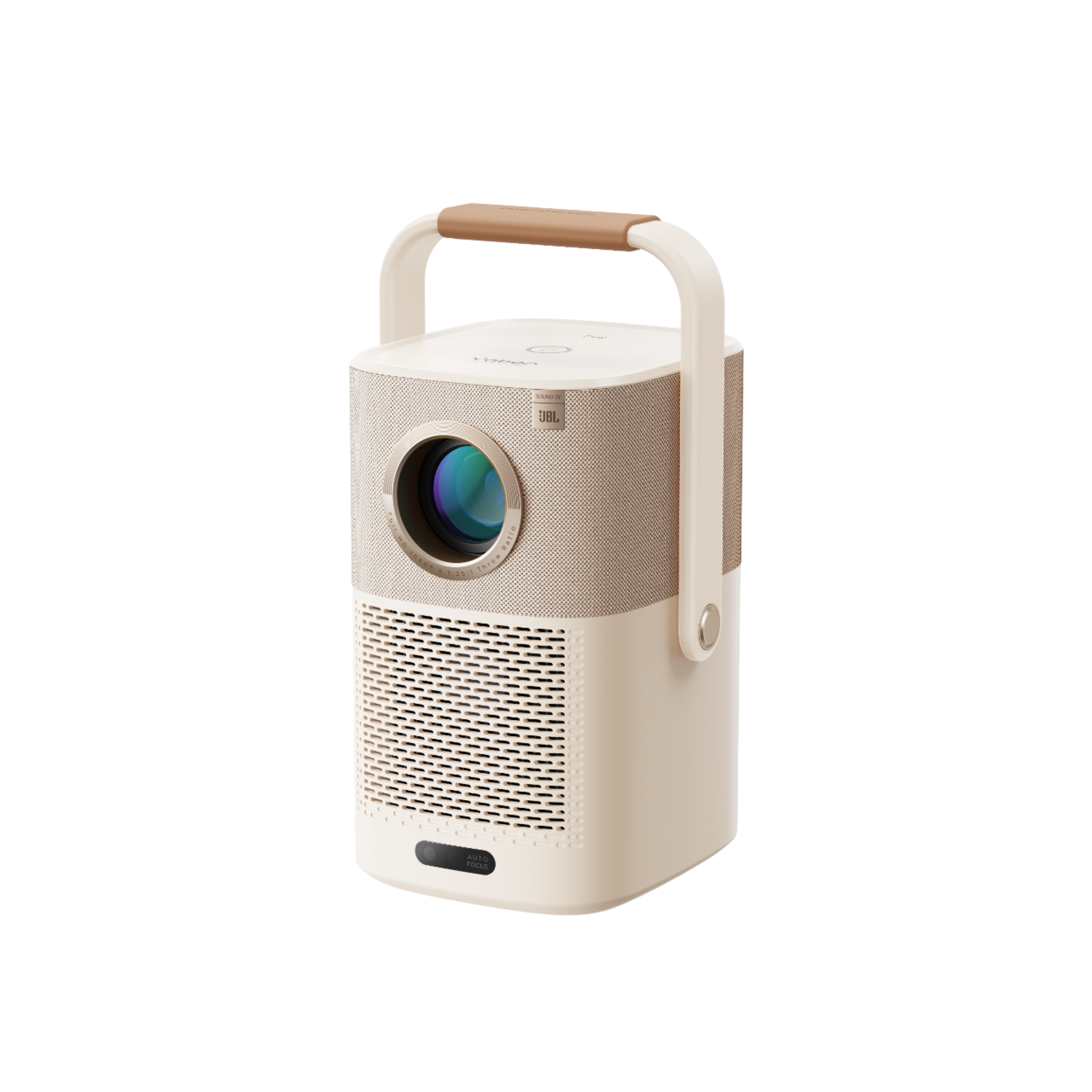 Yaber Projector T2 本体 YABER T2 plus smart portable projector 2x5w jbl Beamer Beige kopen