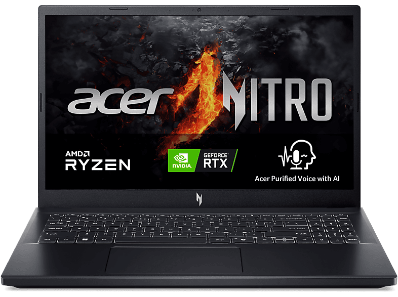 REACONDICIONADO Seminuevo Muy bueno Portátil gaming - Acer Nitro V 15 ANV15-41-R7T6, 15.6" Full-HD, AMD Ryzen™ 7 7735HS, 16GB RAM, 1TB SSD, RTX™ 4060