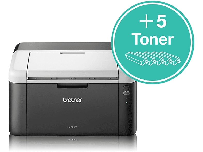 Stampante Laser Brother Hl1212W+5 Toner Inclusi