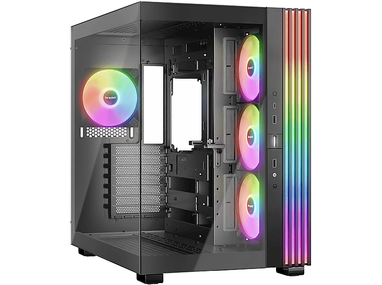 BE QUIET Light BASE 600 LX PC-Gehäuse, Midi-Tower, ATX, schwarz