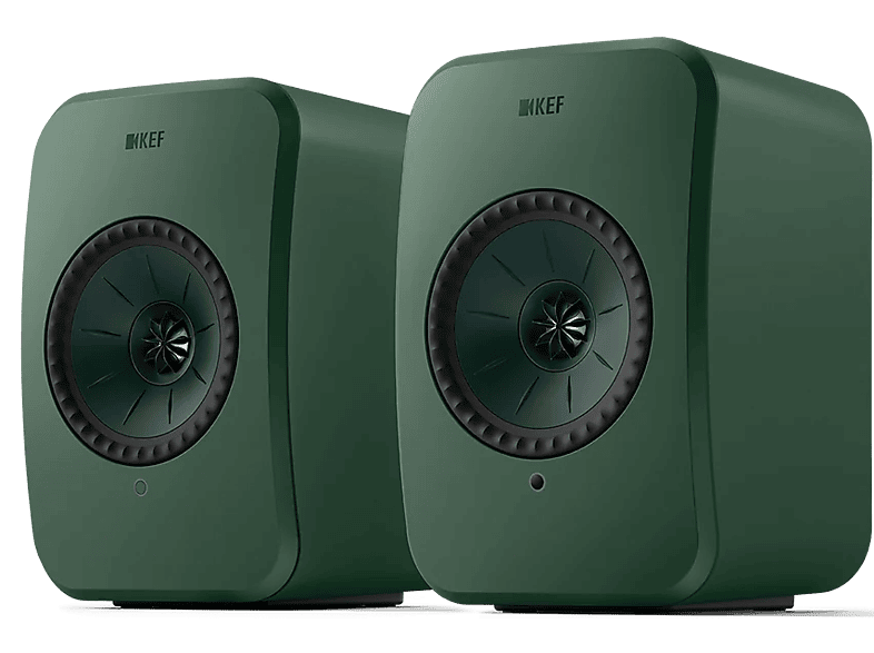 KEF LSX II LT Aktív sztereó kétutas basszreflex hangsugárzó pár, zöld