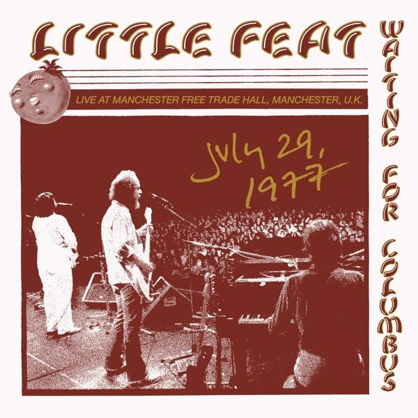 A Little Feat élő albumának borítója, koncert jelenettel.