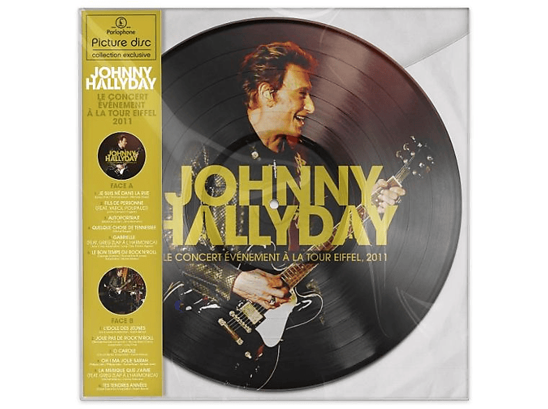 Plg France Johnny Hallyday - Le Concert Evenement A La Tour Eiffel 2011 Lp