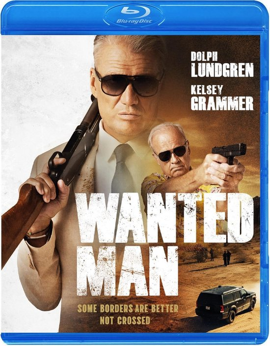 DVD-hoes: Dolph Lundgren, Kelsey Grammer. Film: WANTED MAN.