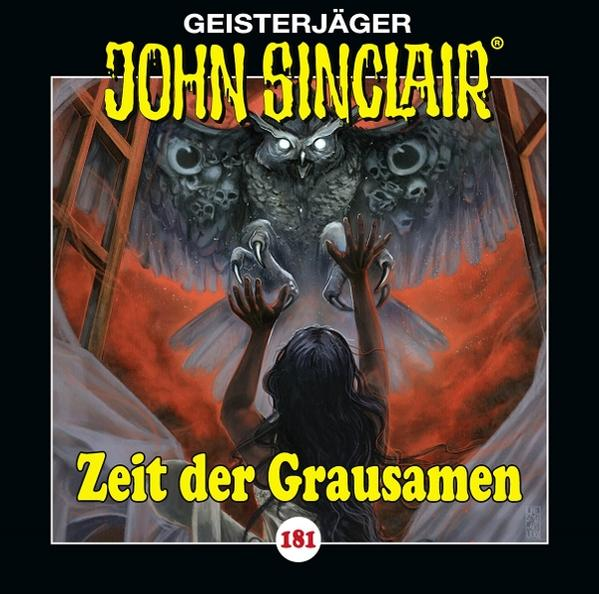 Buchcover einer Horrorgeschichte. Eine Eule und eine Frau in einer feurigen Szene. Titel: "Zeit der Grausamen".