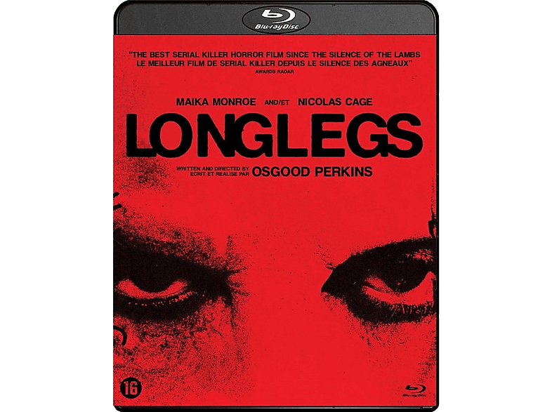 Belga Films Sa (conscat) Longlegs Blu-ray