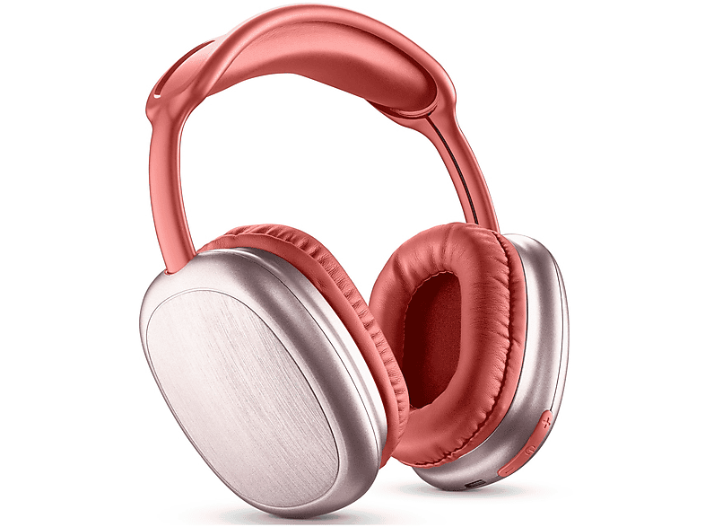 Cellularline Cuffie around-ear Blueth Cuffie Wireless, Rosso