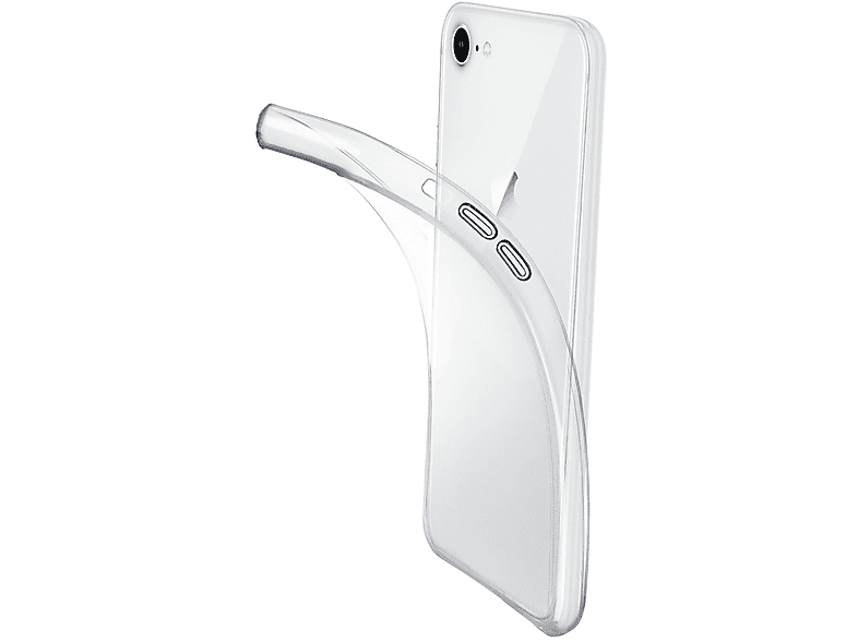 Cellularline Cover in gomma iPhone SE, Cover per Iphone 7/8,trasparente
