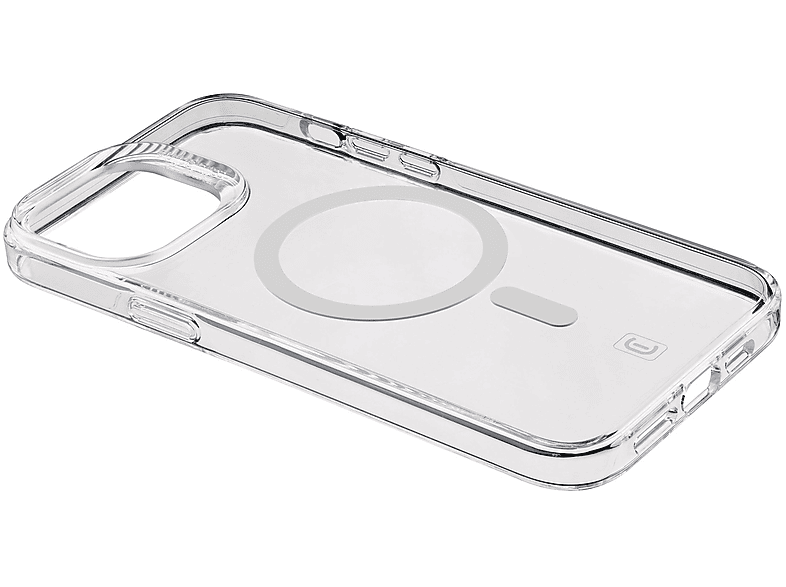 Cellularline Gloss Mag, Cover Magsafe per Iphone 15 Pro Max,Trasparente
