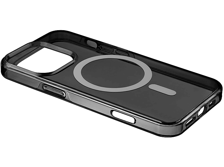 Cellularline Custodia Gloss Mag, Cover Magsafe per iPhone 16 Pro Max,Nero