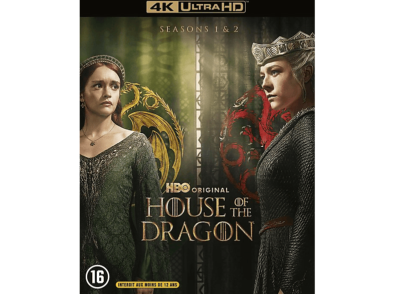 Warner Home Video House Of Dragons: Saison 1-2 4k Blu-ray