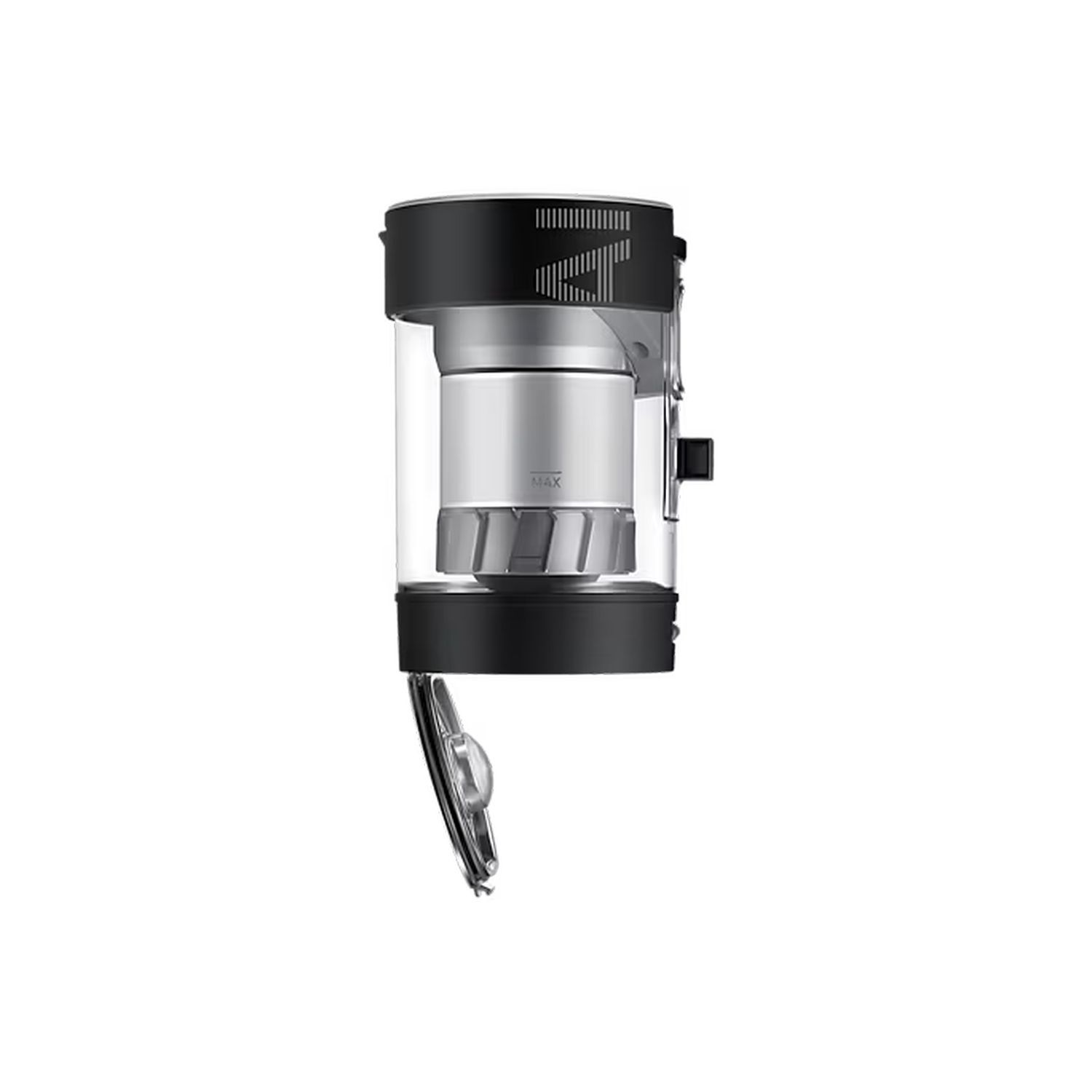 Black and transparent water cooler.