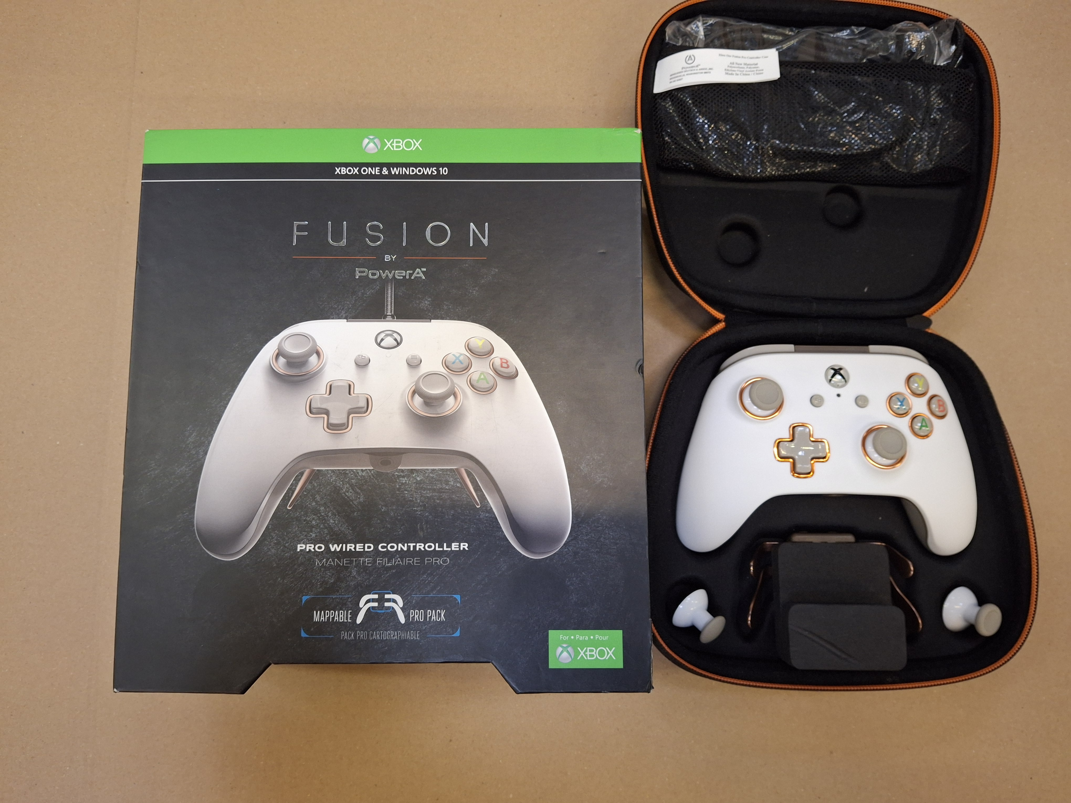 OUTLET - Kontroler POWERA FUSION Pro Wired Controller Biały do Xbox One